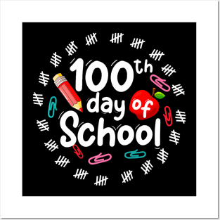 100th Day Of School For Teachers Kids 100 Days Smarter Posters and Art